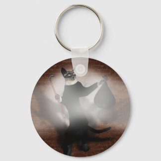 Cat Burglar Key Ring