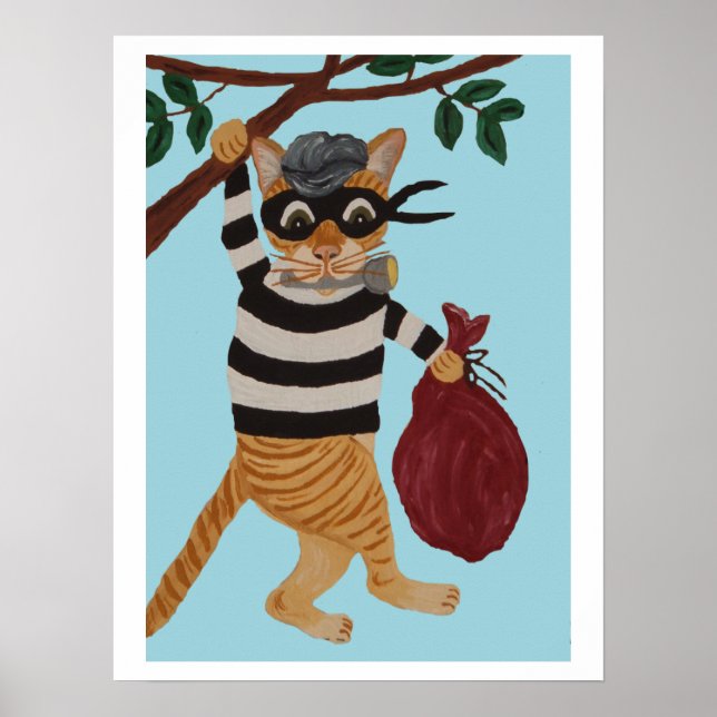 Cat Burglar Poster (Front)