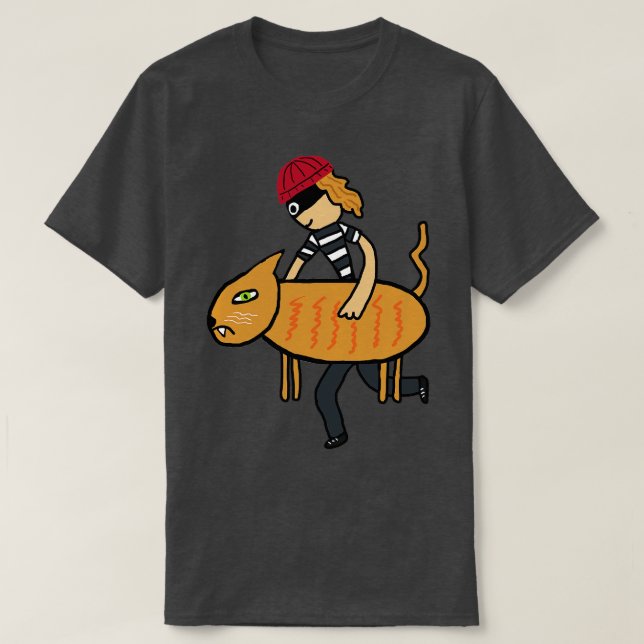 Cat Burglar T-Shirt (Design Front)