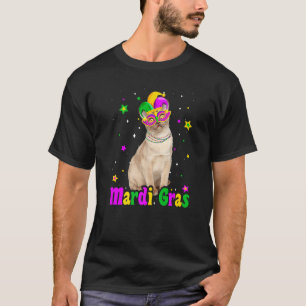 Cat Burmese Mask Mardi Gras Carnivals Animals Cat T-Shirt