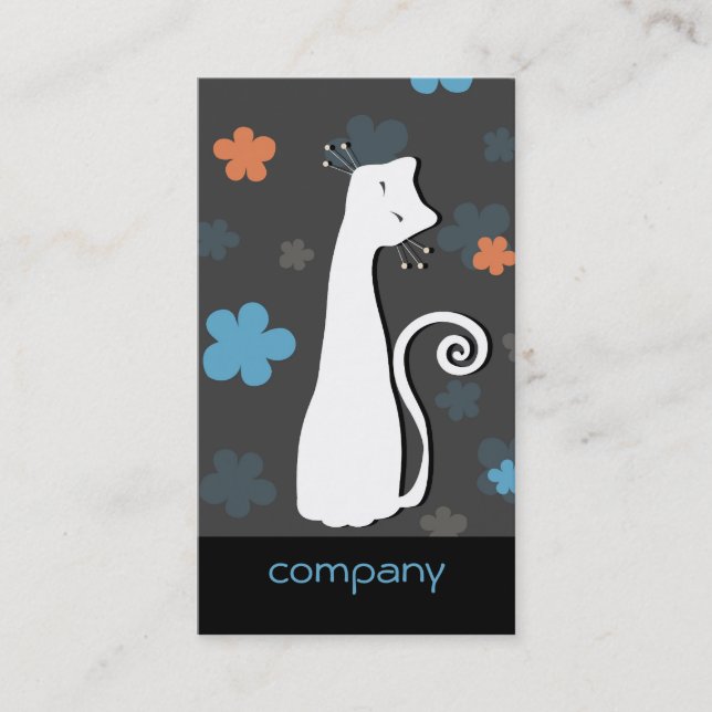Cat Business Card (Front)