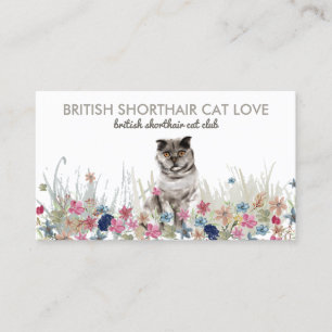 Cat Business Coach Pet Brand Card
