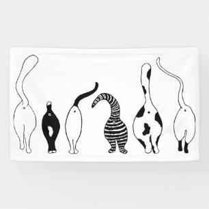 Cat Butts Banner