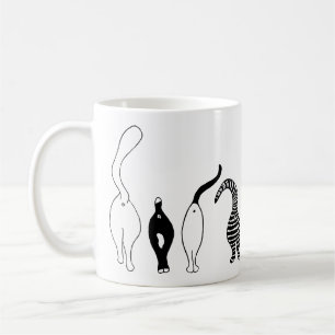 Cat Butts Coffee Mug