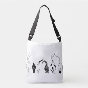Cat Butts Crossbody Bag