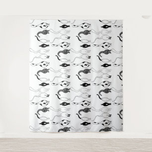 Cat Butts Pattern Tapestry