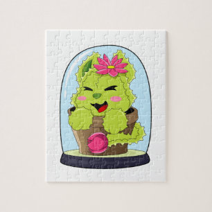 Cat Cactus Jigsaw Puzzle