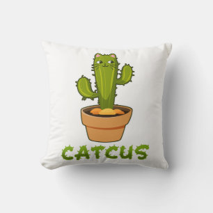 Cat Cactus Pet Plant Cushion