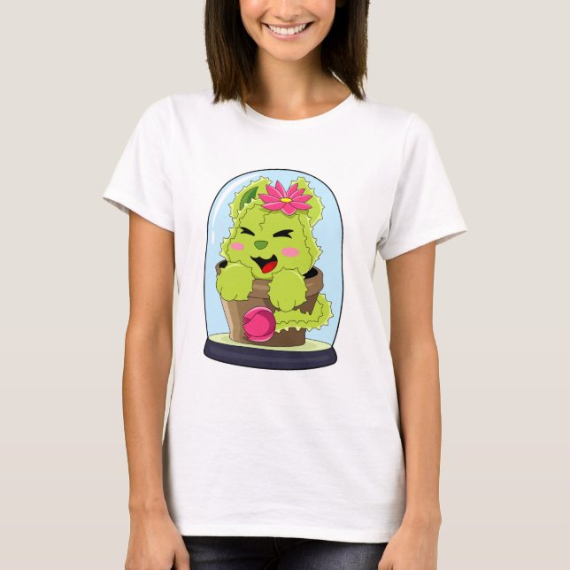 Cat Cactus T-Shirt (Front)