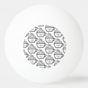 Cat Cafe pattern Ping Pong Ball