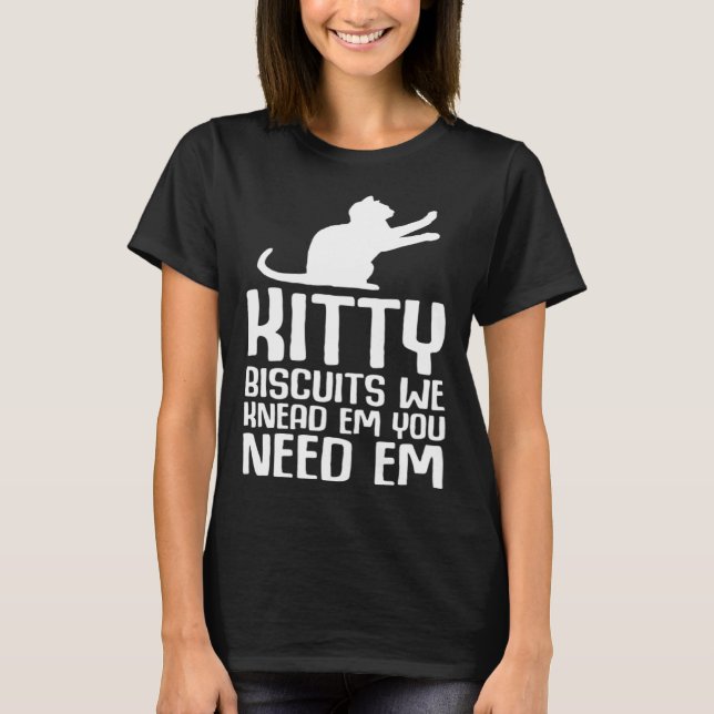 Cat Cake  Baking Cat  Cat sweets T-Shirt (Front)