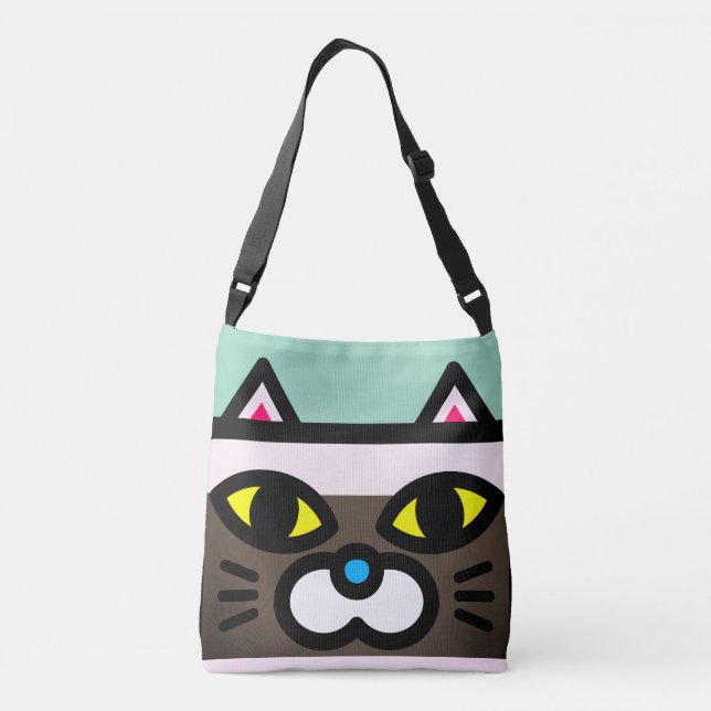Cat Camera Crossbody Bag (Back)