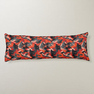 Cat Camouflage Botanical Coastal Decor Timeless Ou Body Cushion