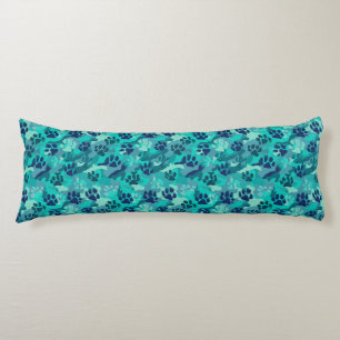 Cat Camouflage Flower Interior Decor Timeless Floo Body Cushion