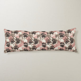 Cat Camouflage Texture Coastal Decor Unique Decora Body Cushion