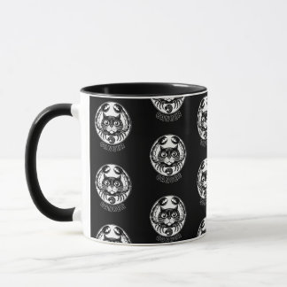 Cat Cancer Zodiac Black Mug, Astrology, Cats-a-Ton Mug