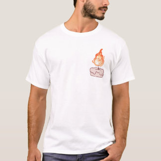 Cat Candle  T-Shirt