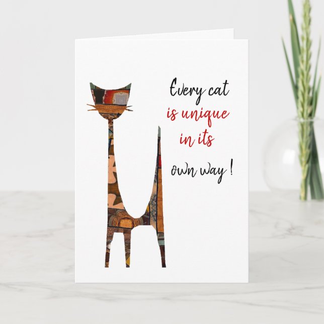 Cat card (Front)