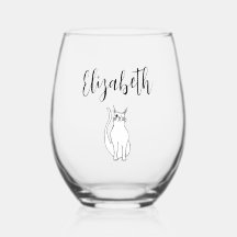 Cat Cartoon Drawing Black White Winking Kitty