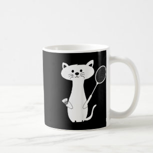 Cat Cat Badminton Shuttle For Men Women Kids  Coffee Mug