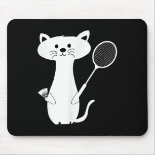 Cat Cat Badminton Shuttle For Men Women Kids Mouse Mat