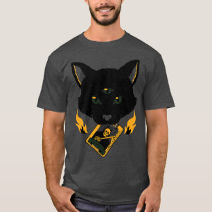 Cat Cat Tarot Death By Tobe Fonseca T-Shirt