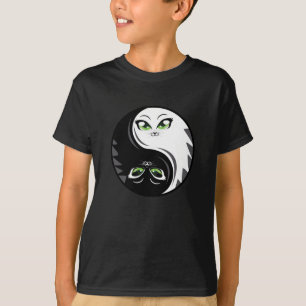 Cat Cats Cat Lover Ying Yang Hangover Gift Idea T-Shirt