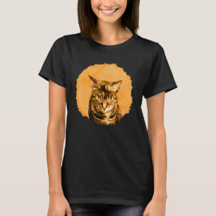 cat cats kitten meow tiger popart 1 T-Shirt