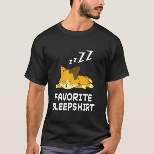 Cat Cats Nap Sleeping Sleep Pajama Nightgown T-Shirt