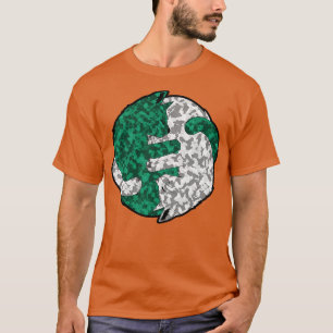 Cat Cats Yin Yang Ying Yang Gift 3 T-Shirt