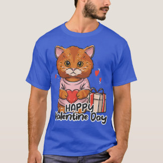 Cat Celebrate Valentine Day TShirt 2