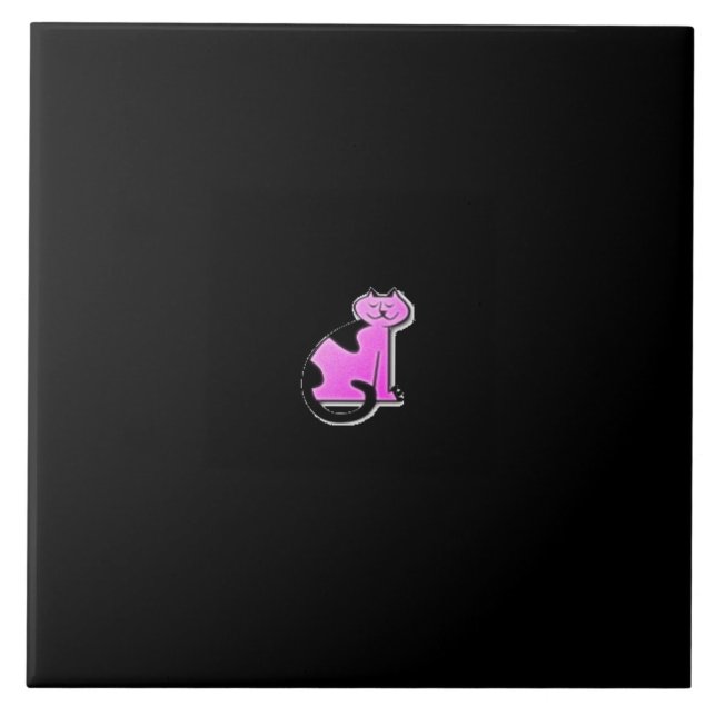 Cat, ceramic tile, for sale ! tile (Front)