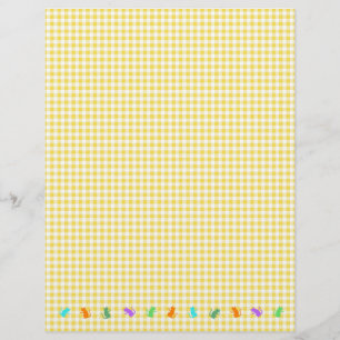 CAT Check Yellow Custom Letterhead