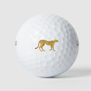 Cat Cheetah Walking Animal Tail Spots Paws Spot Golf Balls