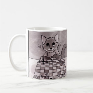 Cat Chess Mug
