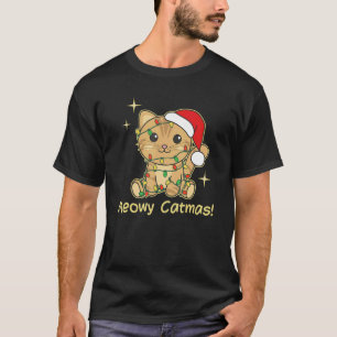 Cat Christmas Animals Cute Cats Meowy Catmas 2 T-Shirt