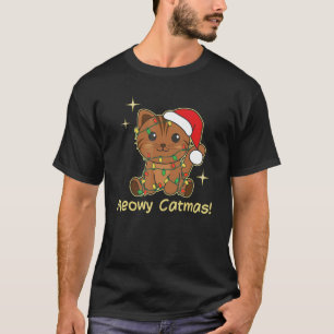 Cat Christmas Animals Cute Cats Meowy Catmas 7 T-Shirt