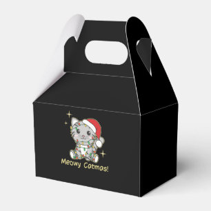 Cat Christmas Animals Cute Cats Meowy Catmas Favour Box
