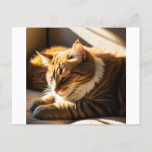 cat christmas cards stamps 2025