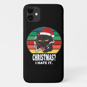 Cat Christmas iPhone 11 Case