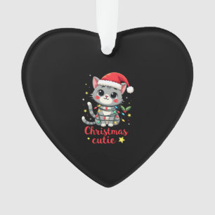 Cat Christmas Cutie Cats Christmas T-Shirt for Men Ornament