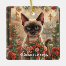 Cat Christmas flower arrangement by florist Paper