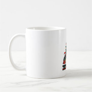 Cat Christmas Funny Ugly Women Men Merry Gift (5) Coffee Mug