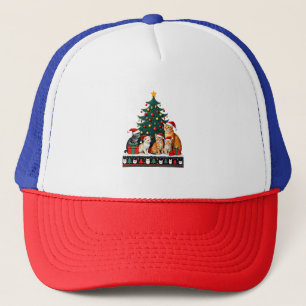 Cat Christmas Funny Ugly Women Men Merry Gift (5) Trucker Hat