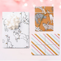 Cat Christmas Light Pink