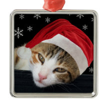 Cat Christmas Ornament