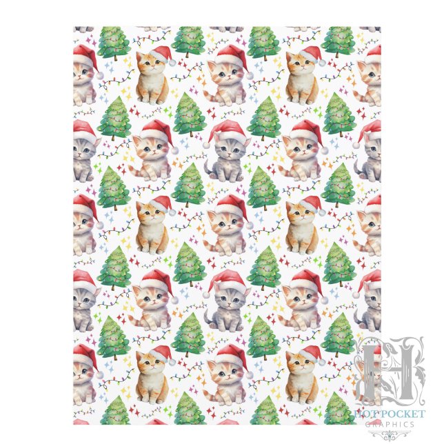 Cat Christmas Scrapbook Paper (Creator Uploaded)