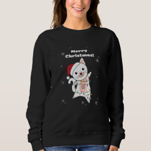 Cat Christmas Snow Winter Animals Cats Sweatshirt