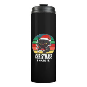 Cat Christmas  Thermal Tumbler