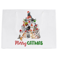 Cat Christmas Tree Cat Lover Christmas Holiday